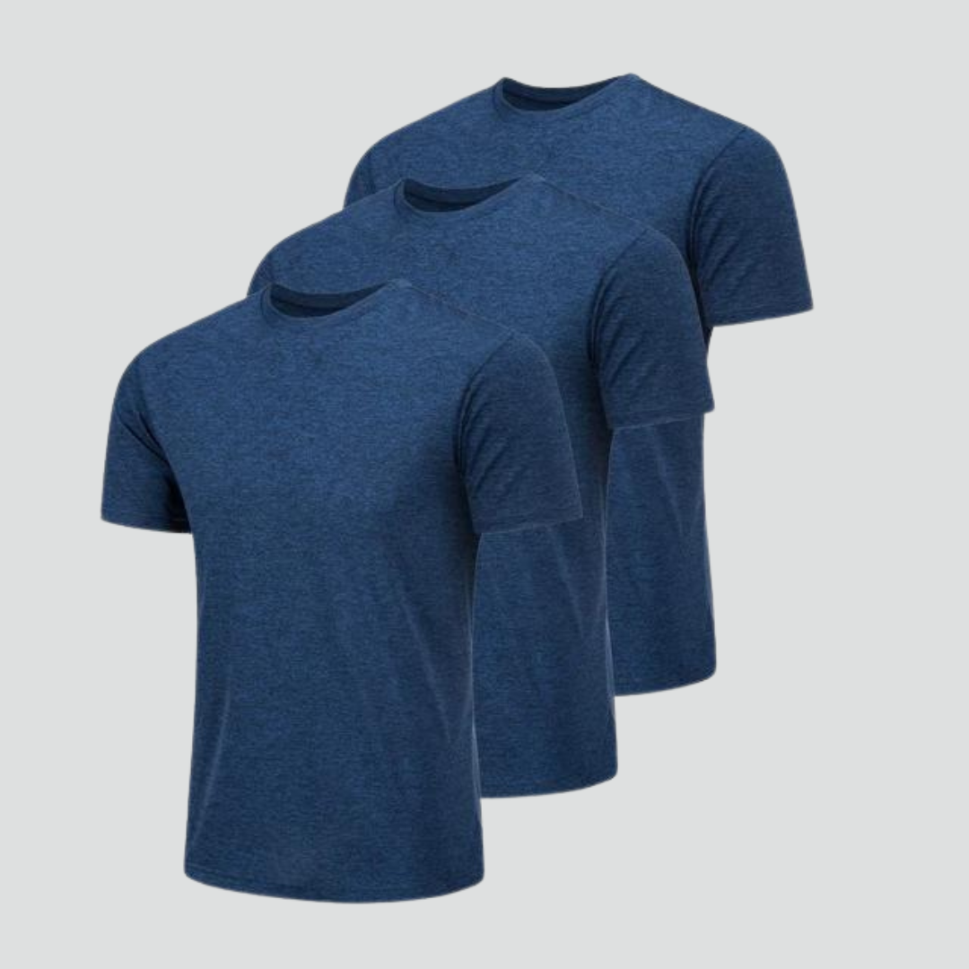 Kit 3 Camisetas Fitness Masculina