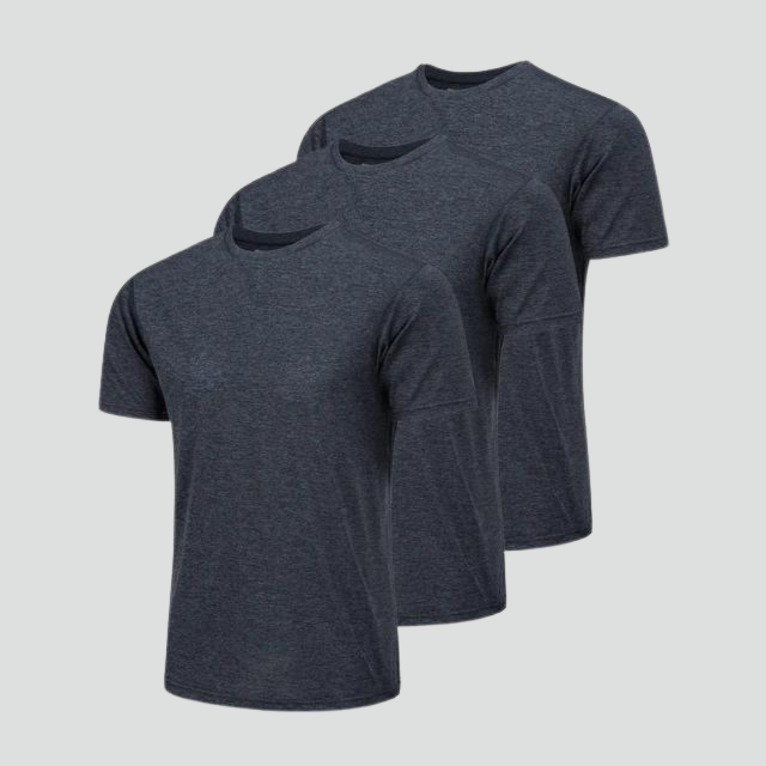 Kit 3 Camisetas Fitness Masculina