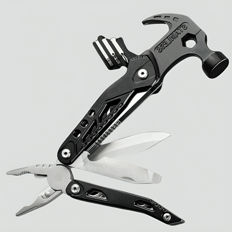 Signal® - Martelo com Alicate Profissional Multitool 14 em 1 (+ Brinde Exclusivo)