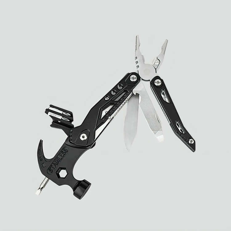 Signal® - Martelo com Alicate Profissional Multitool 14 em 1 (+ Brinde Exclusivo)