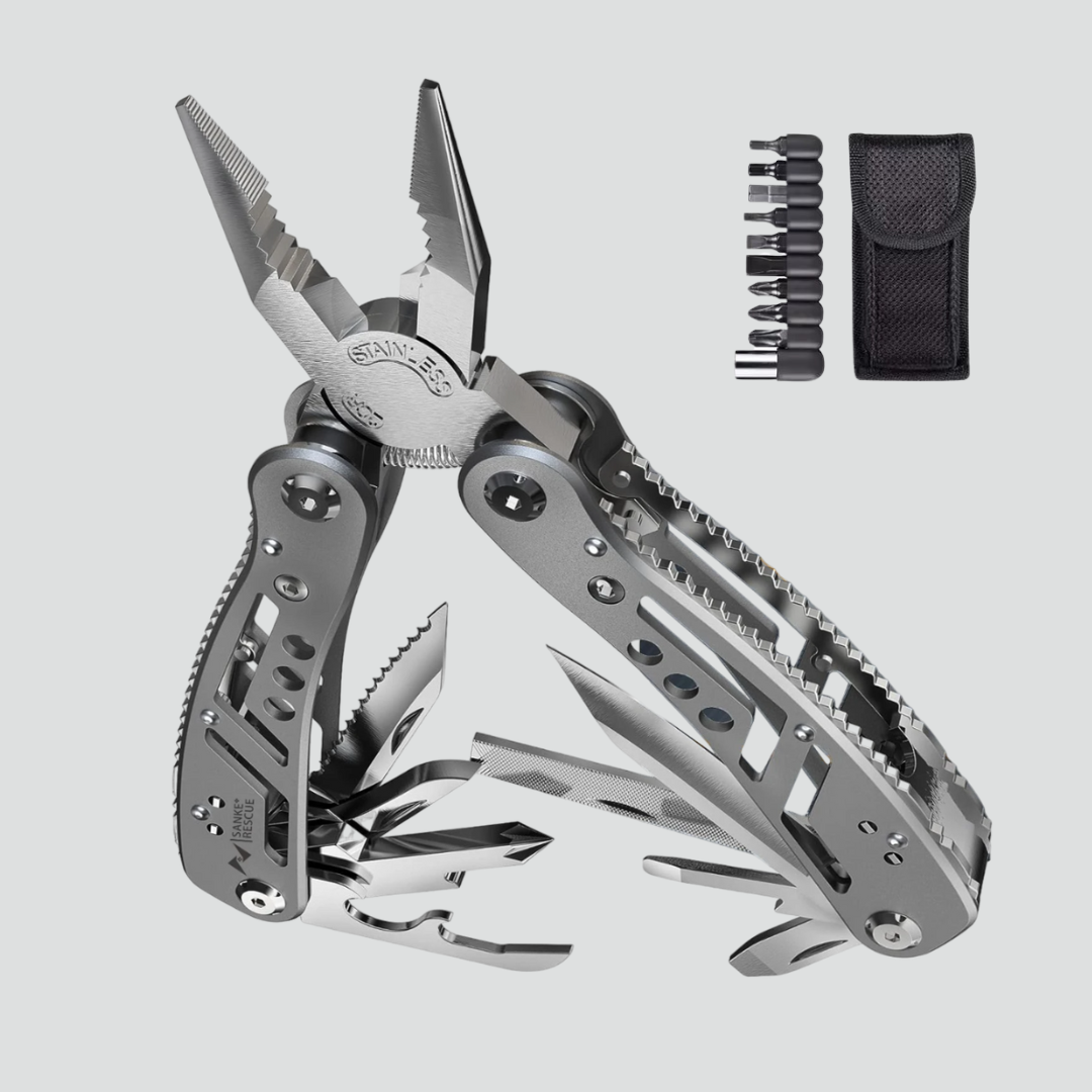 Leader® - Alicate Profissional Multitool 24 em 1 (+BRINDE EXCLUSIVO)