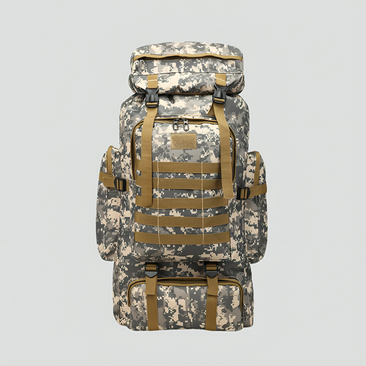 Mochila Militar Impermeável com Larga Capacidade (70L)