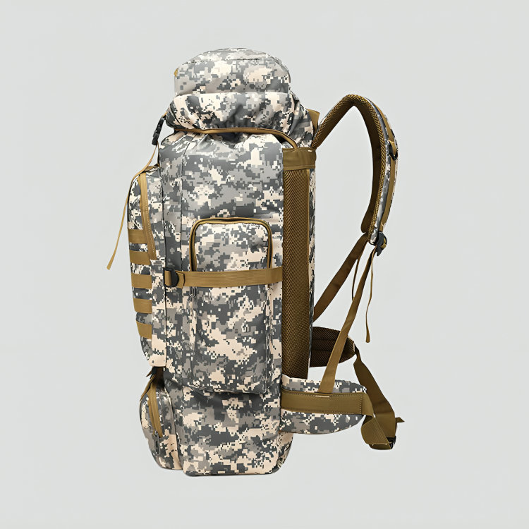 Mochila Militar Impermeável com Larga Capacidade (70L)