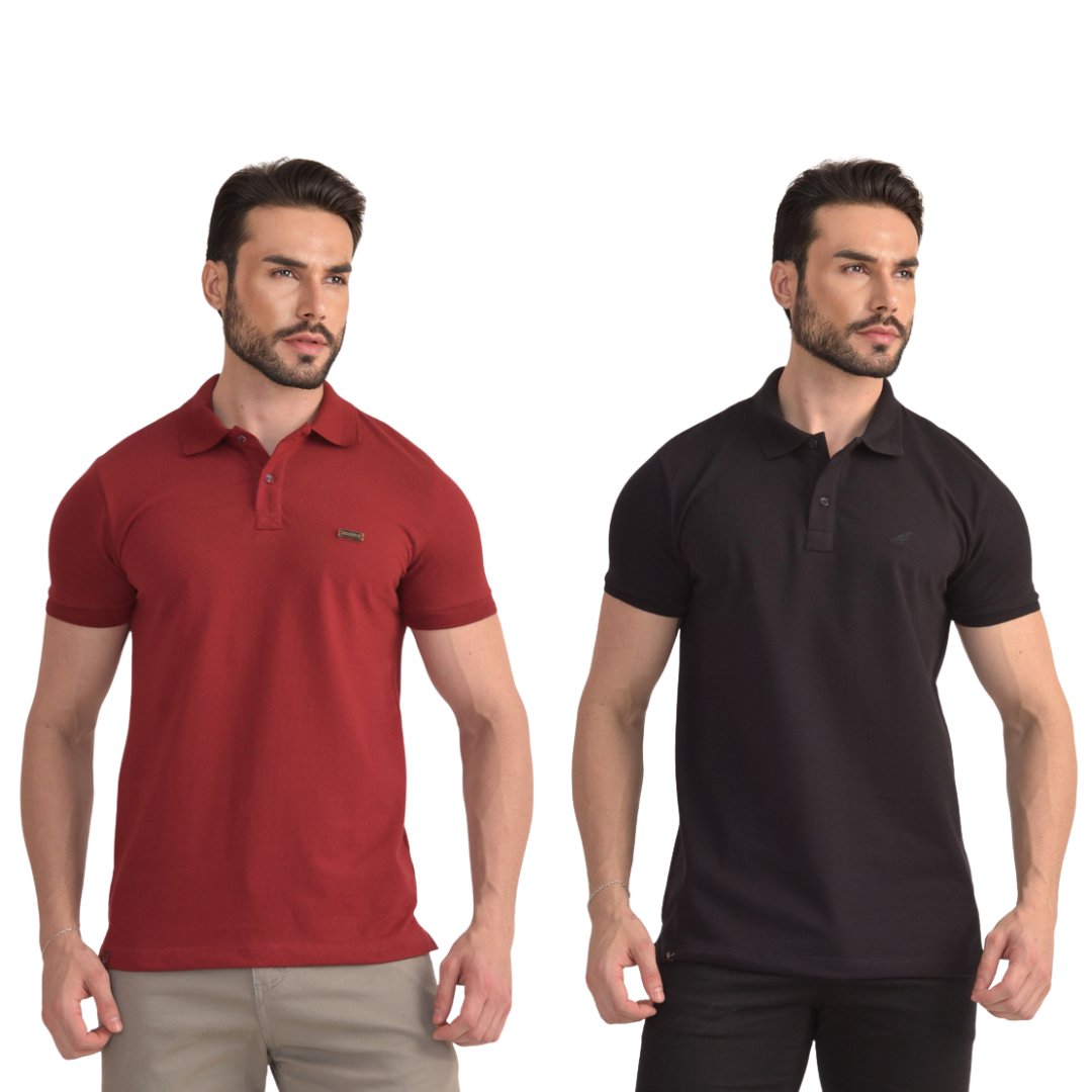 Kit 2 Polos Premium [PROMOÇÃO DE NATAL]