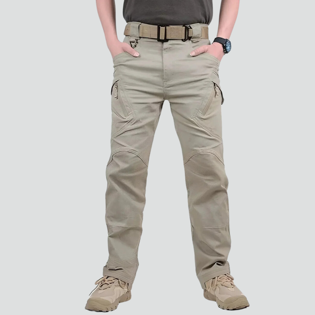 Calça Militar Tactical - Caque e Preto G (42 ao 44)